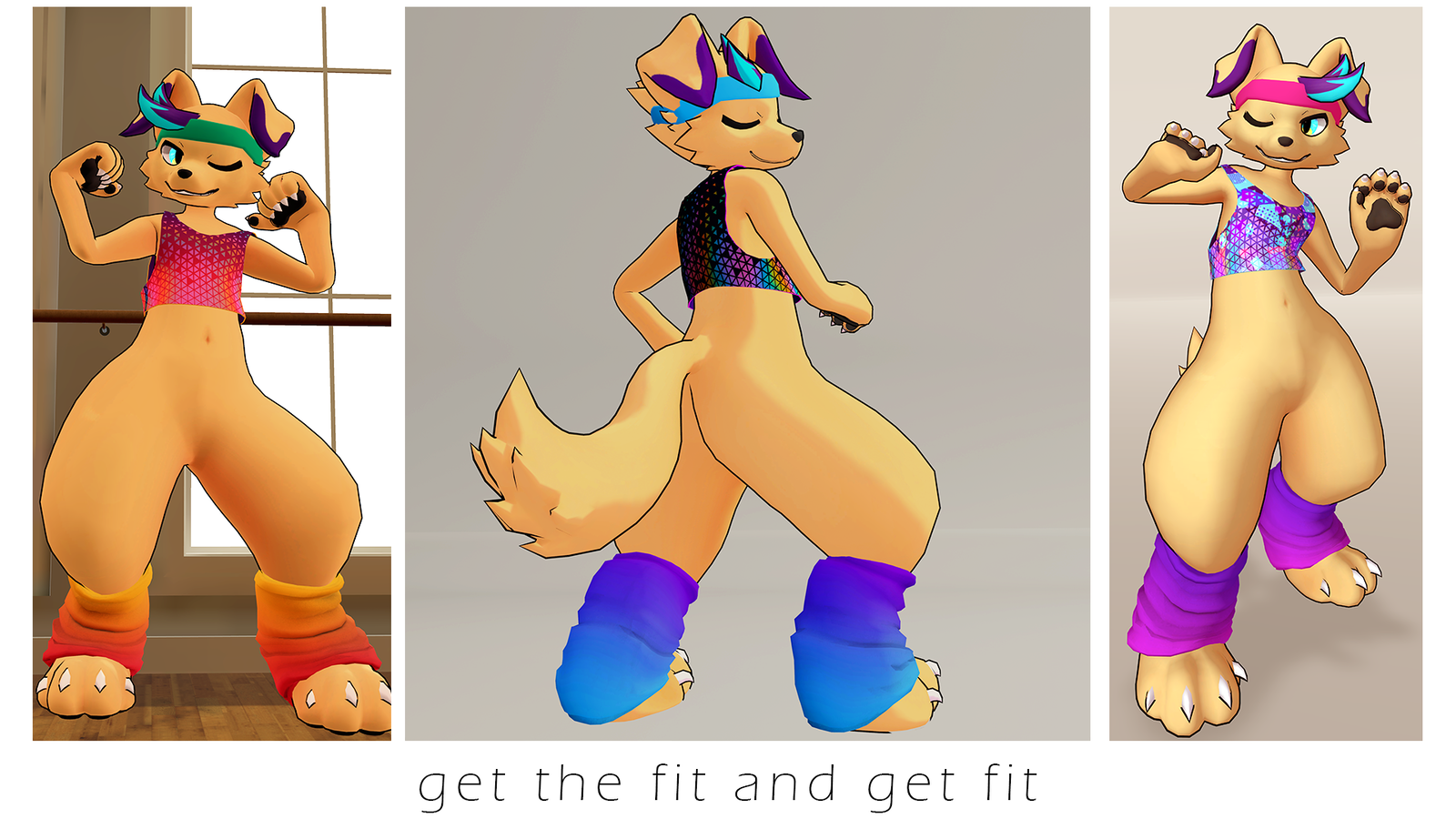80s Workout Outfit (Regulus)