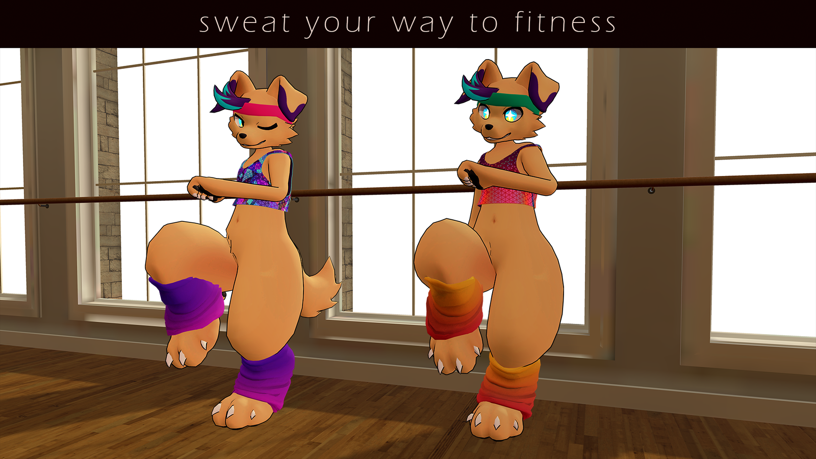 80s Workout Outfit (Regulus)