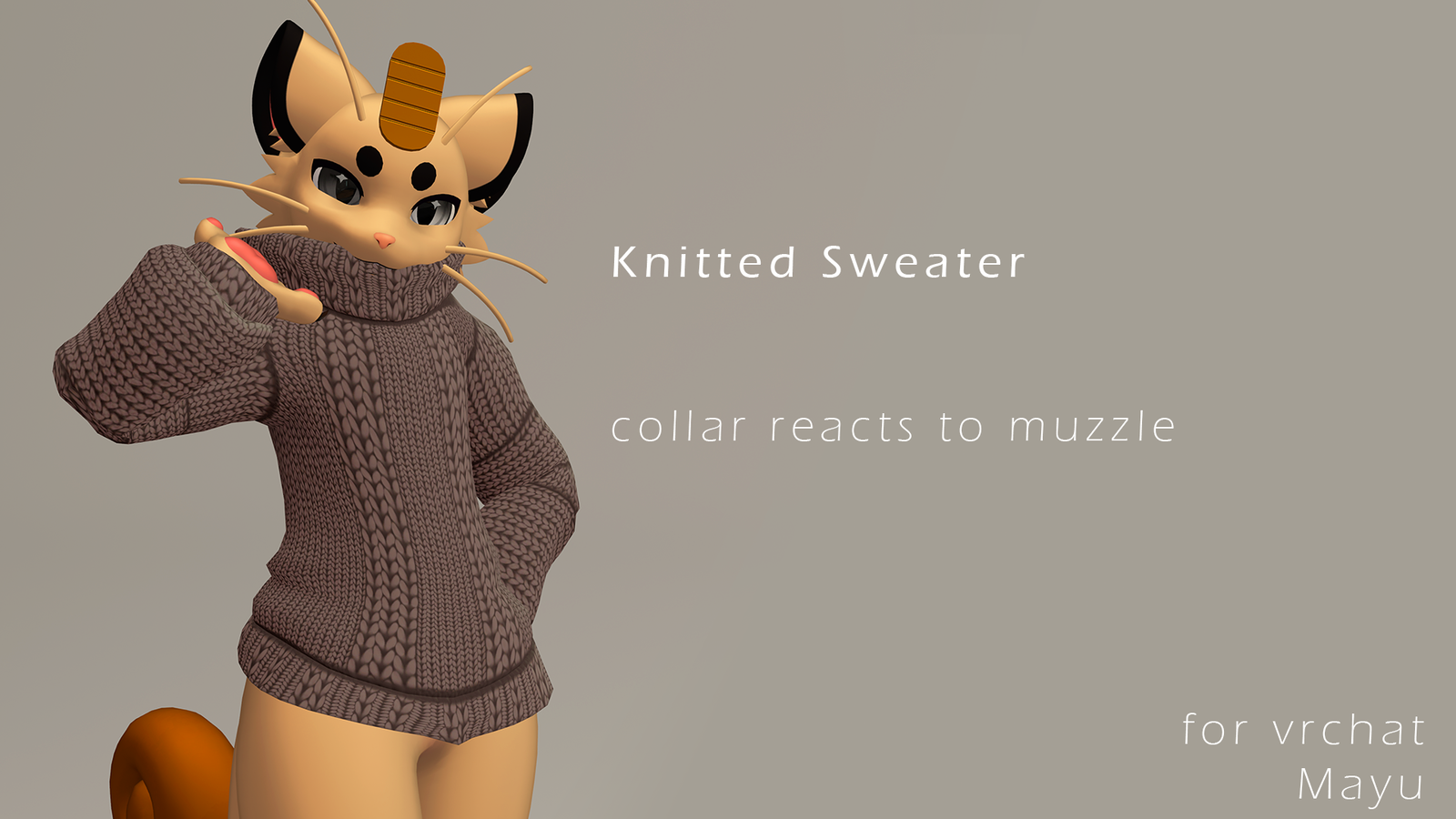 Knitted Sweater (Mayu)