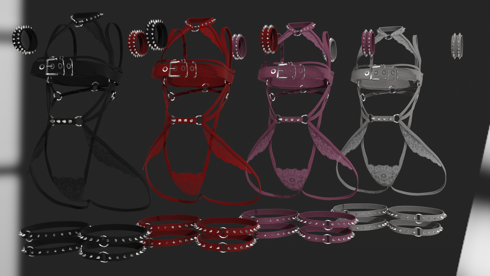 Lace Harness on ZinPia Emi