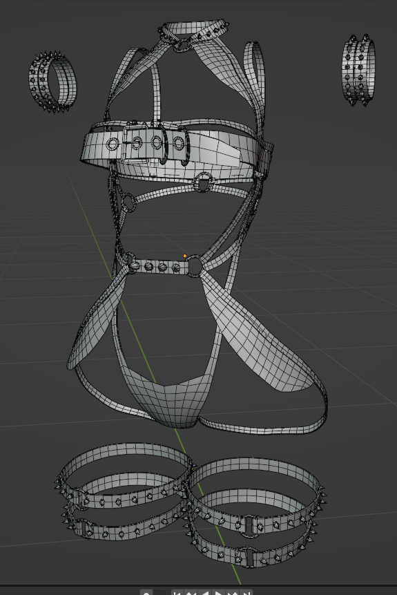 Lace Harness on ZinPia Emi