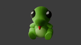 A Familiar Lizard [VRChat Plush]