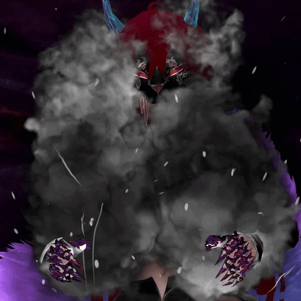 Ink Ashen Fire Particles for VRChat (PC & Quest)
