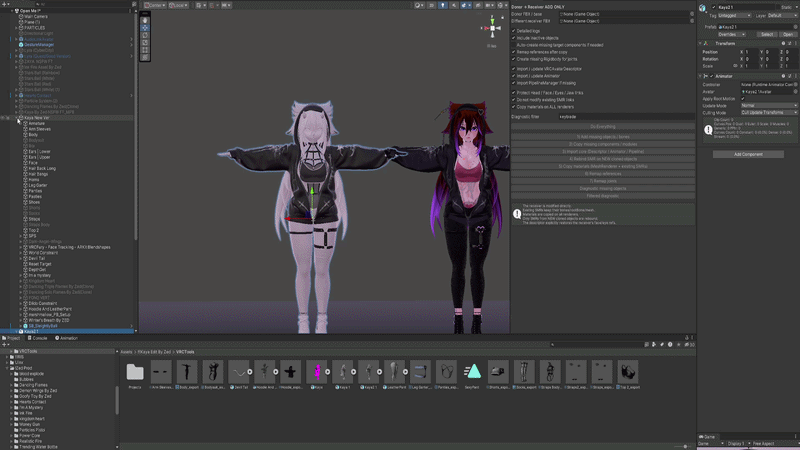 Zed Easy Avatar Export