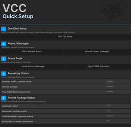 Zed VCC Quick Setup