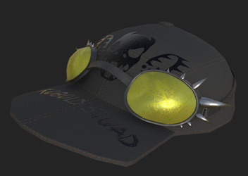 [hat]Avatar baseball cap w/ punk goggles