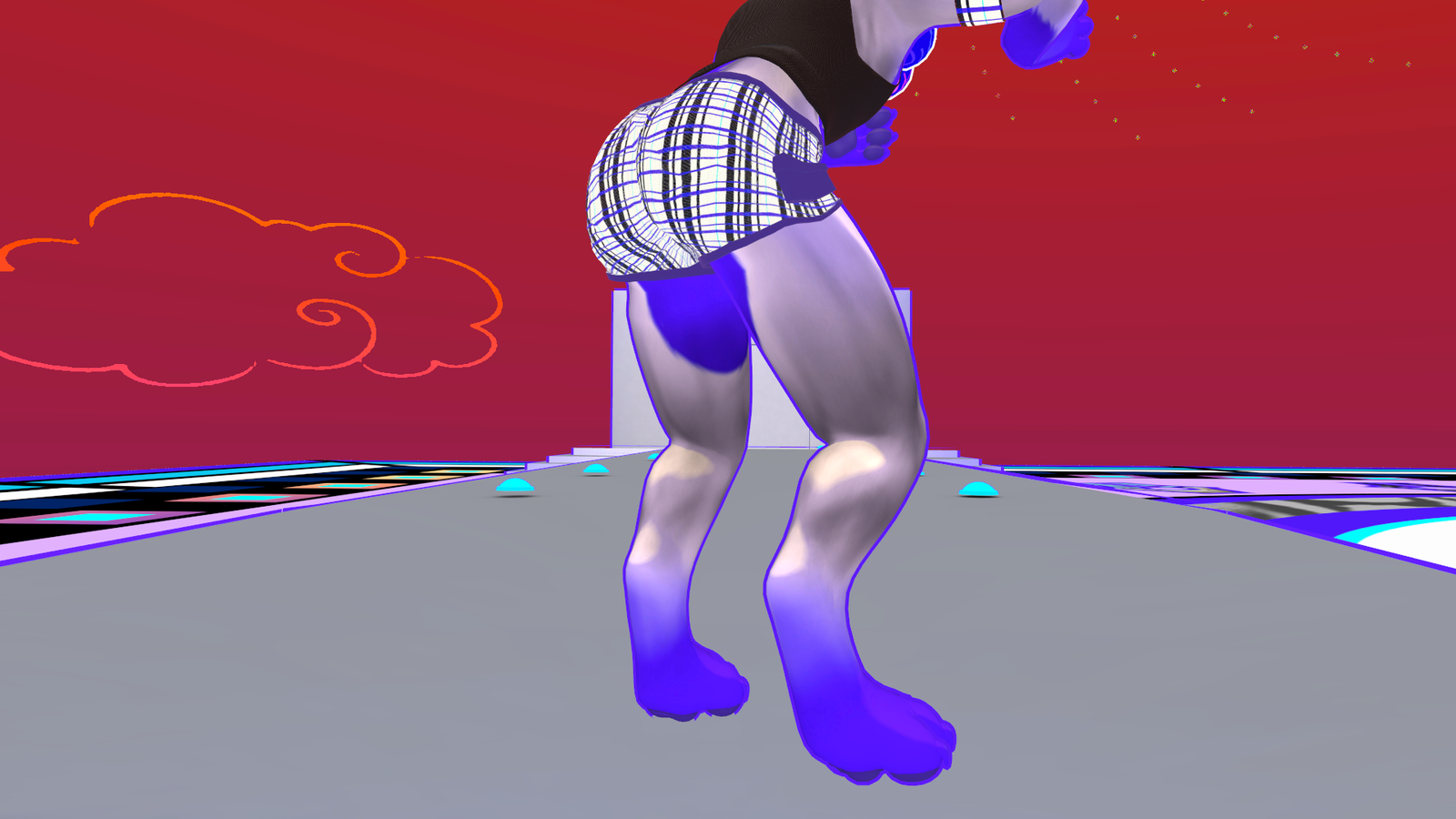 Booty Shorts for Winterpaw Feline