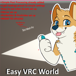 Easy VRChat World Template