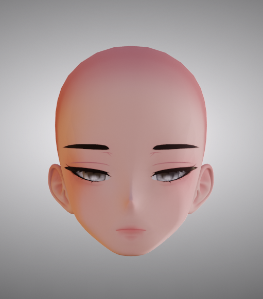 Male V2 Willa Head Re-sculpt