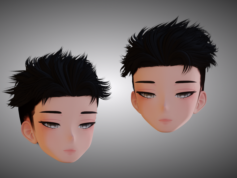 Male V2 Willa Head Re-sculpt