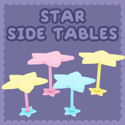 Star Side Table Model