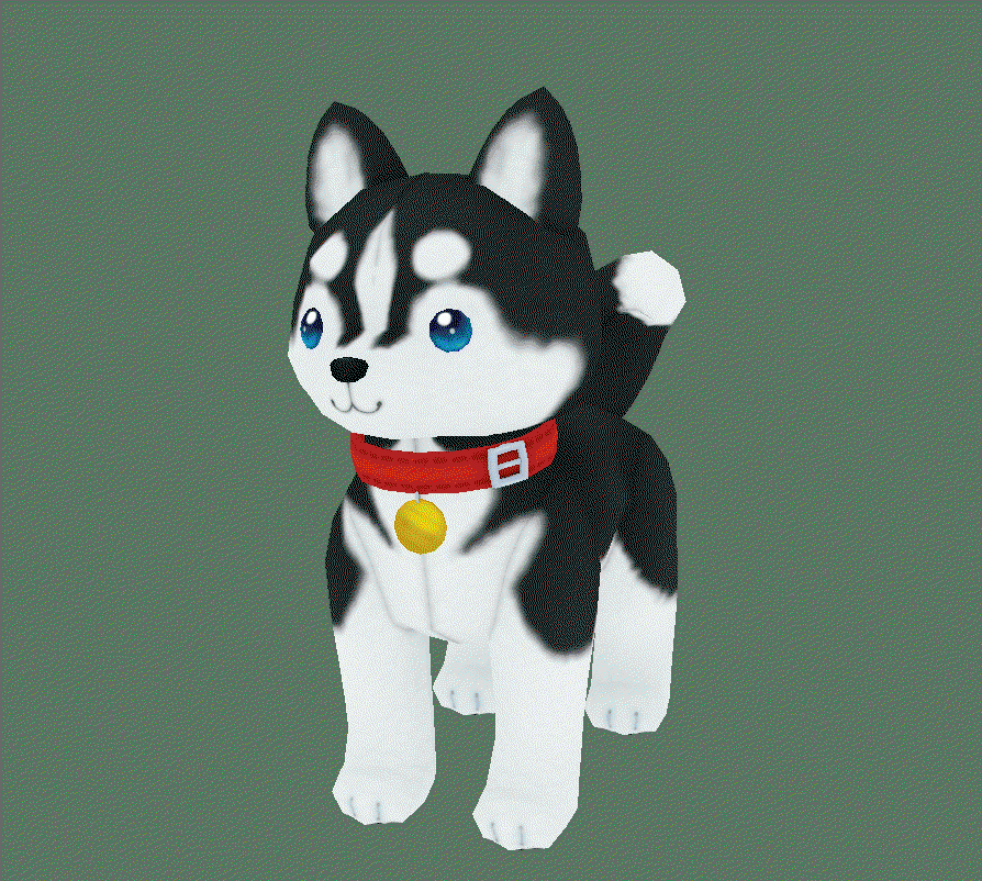 Wolf and Husky Plushes