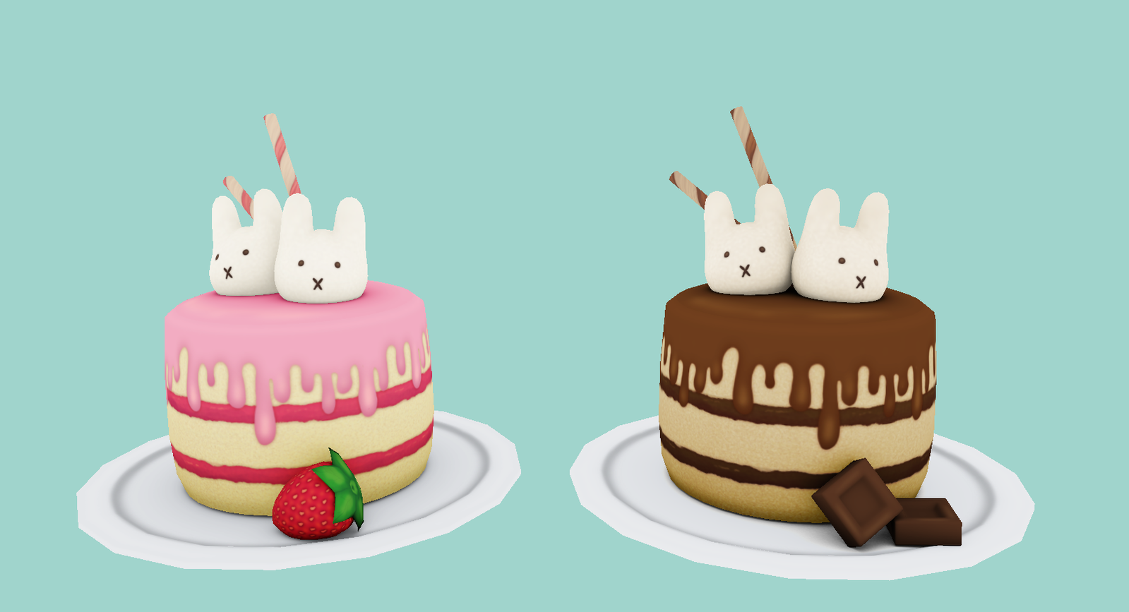 Bunny Cake Models
