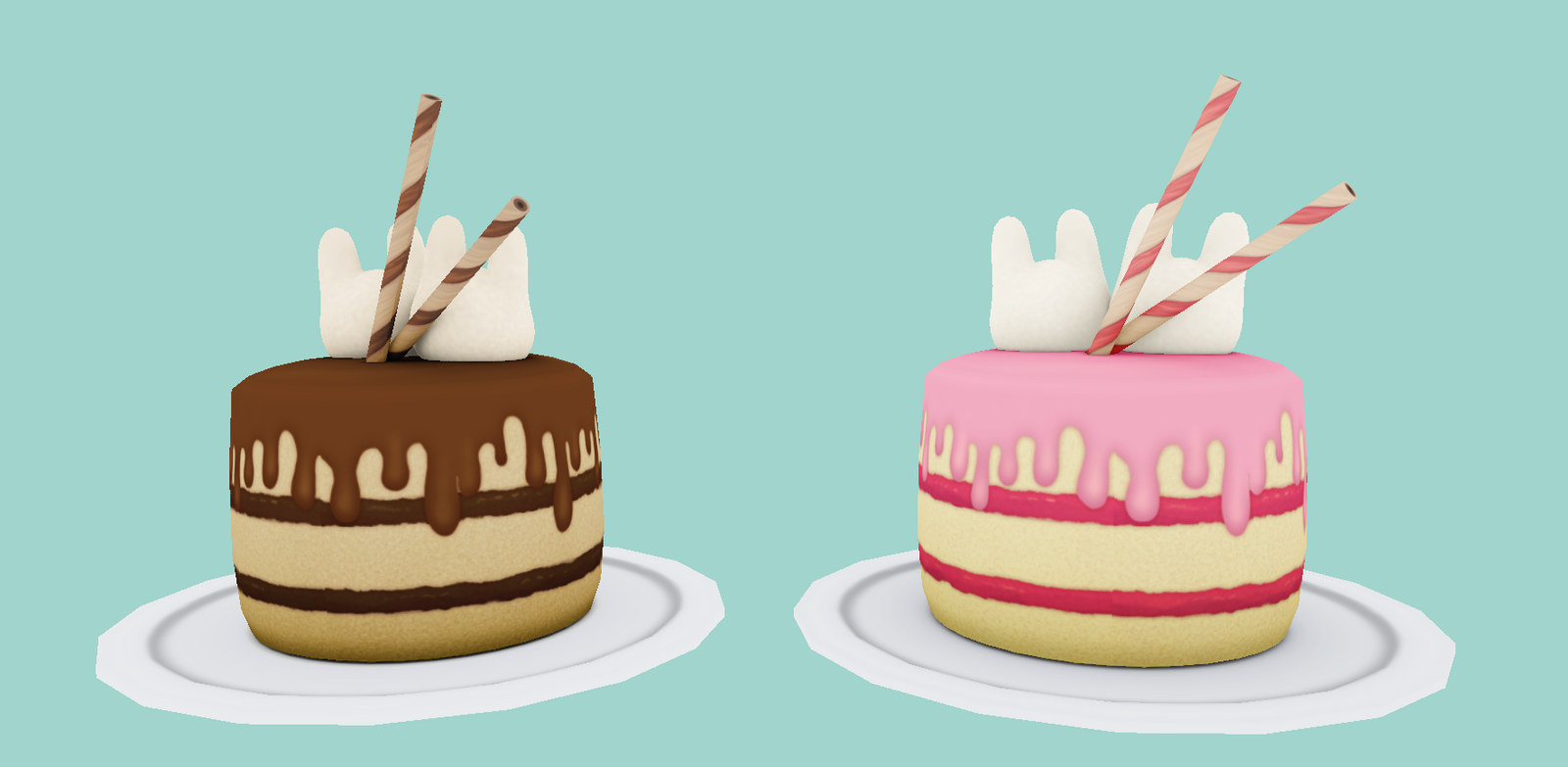 Bunny Cake Models