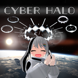 [FREE] Cyber Halo V1.1 | VRChat Accessory [MA Ready]