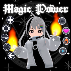 [FREE] Magic Power Gimmick V1.3 | VRChat FX Gimmick [MA Ready]