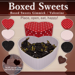 [FREE] BoxedSweets V1.0 | VRChat Valentine Food [MA Ready]