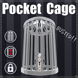 [FREE] Pocket Cage V1.4 | VRChat Interaction Prop [MA Ready]