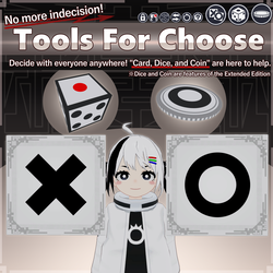 [FREE] Tools For Choose V1.1 | VRChat Dice Gimmick [MA Ready]