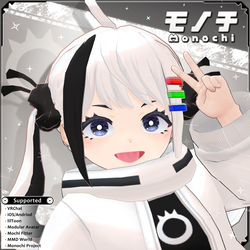 [Original 3D Model] Monochi (PC/Mobile Compatible) #Monochi3D
