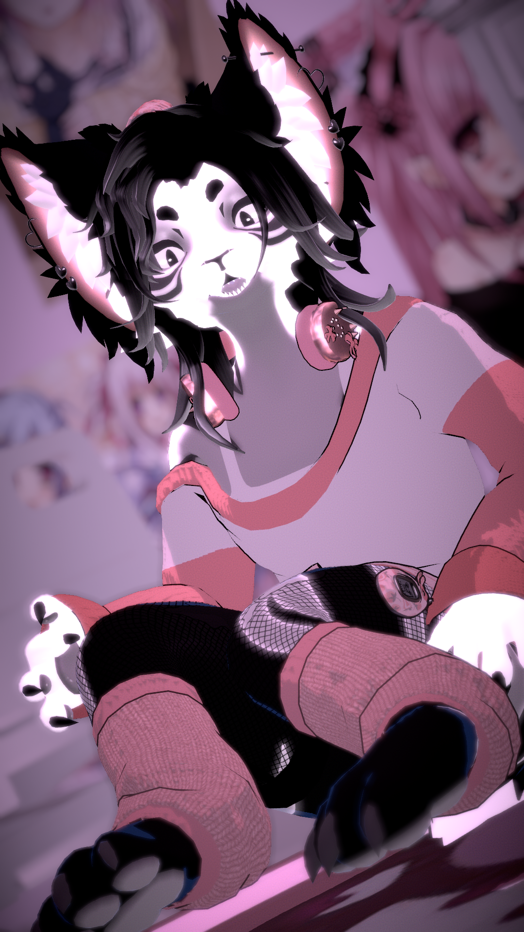 Bunny Gamer Outfit ( for Novabeast )