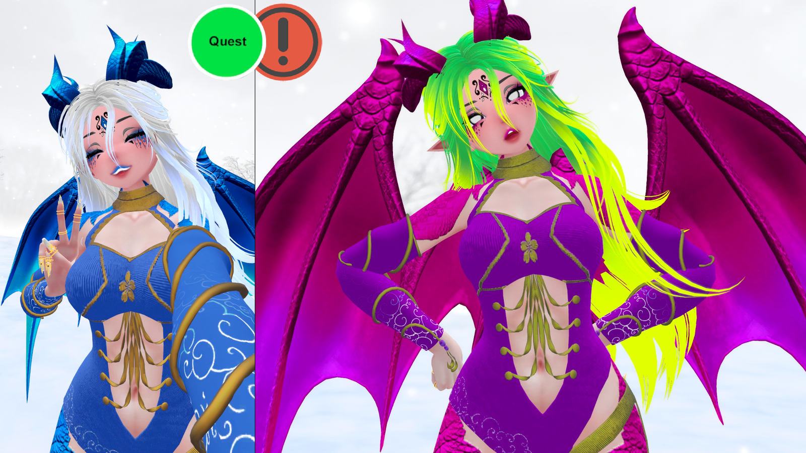 🐲 Lumeria (PC/Quest/Opti) | Face Tracking | GoLoco | Wholesome SPS ❄️