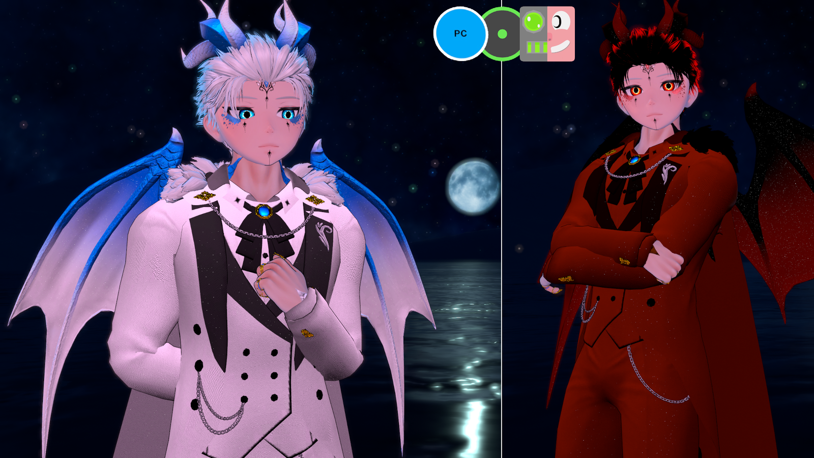 🐲 Lumeria & Regnas Bundle (PC/Quest/Opti) | Face Tracking | GoLoco | Wholesome SPS ❄️