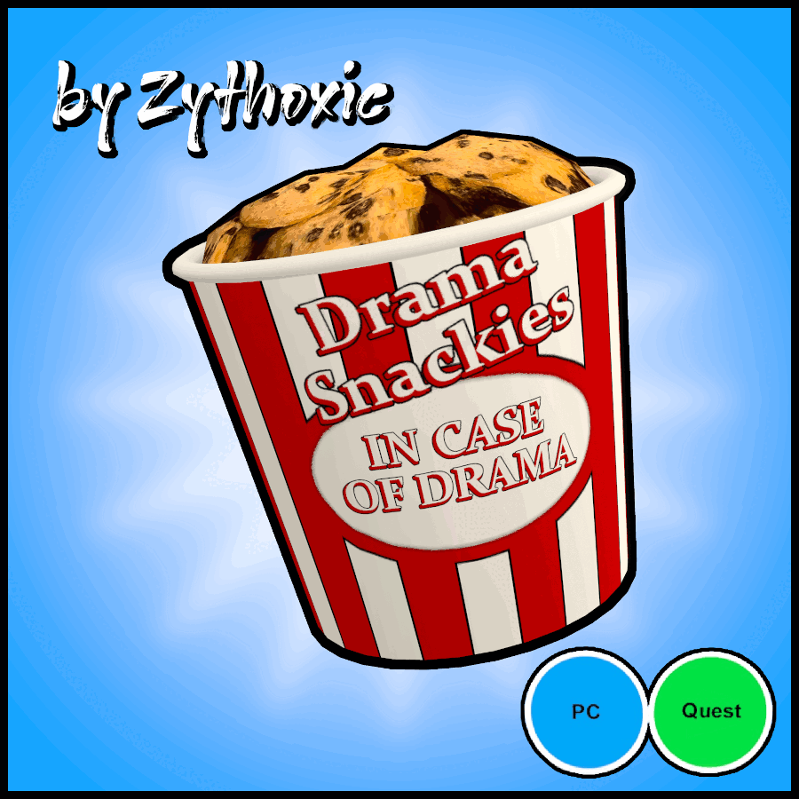 Drama Snackies - Interactable Snack Bucket (PC/Quest)