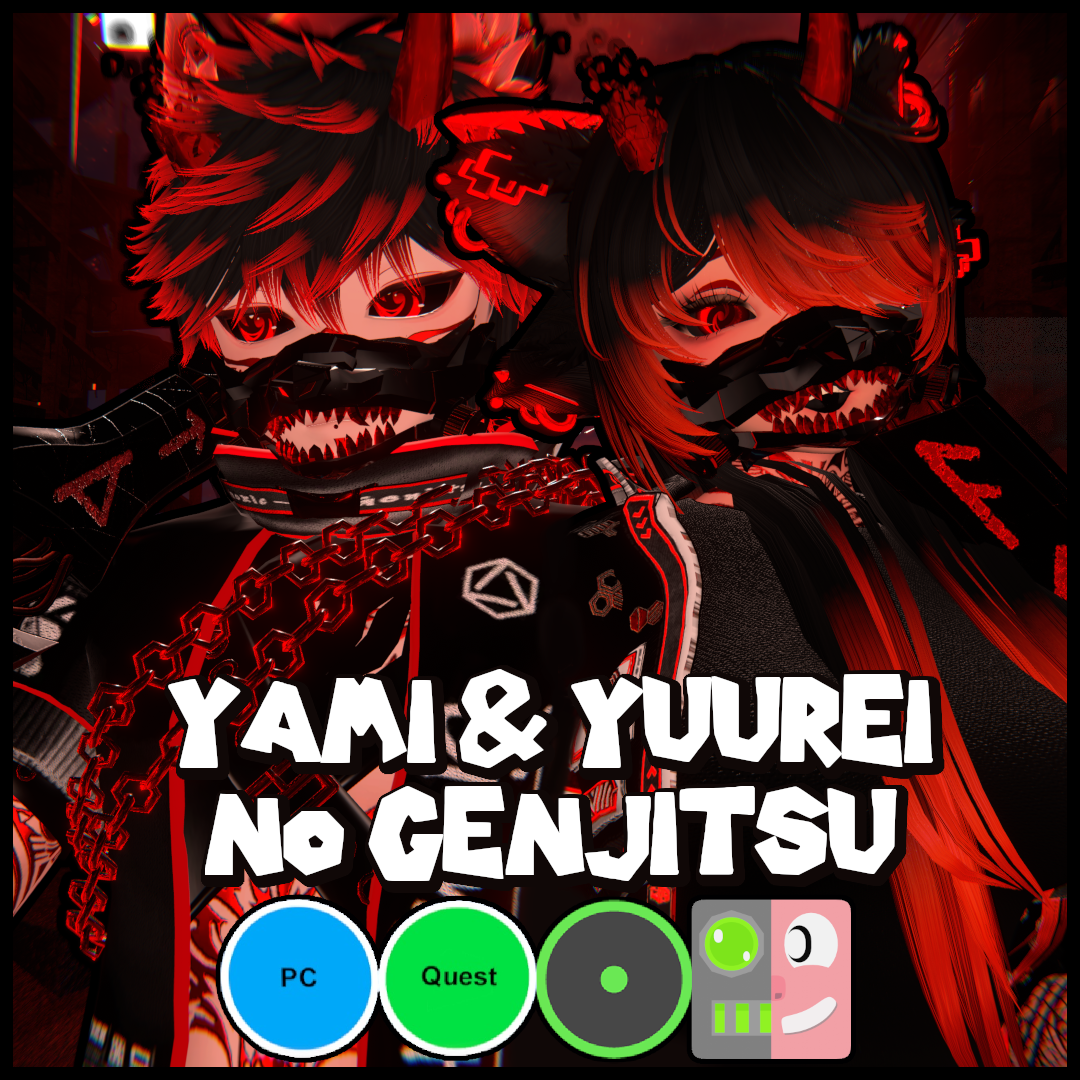 ⛈️ Yuurei & Yami no Genjitsu Bundle (PC/Quest/Opti) | Face Tracking | GoLoco | Wholesome SPS ⛈️