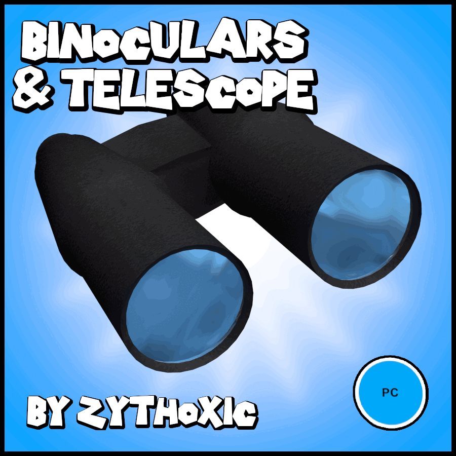 [DISCORD FREEBIE] Binoculars & Telescope - with actual Zoom