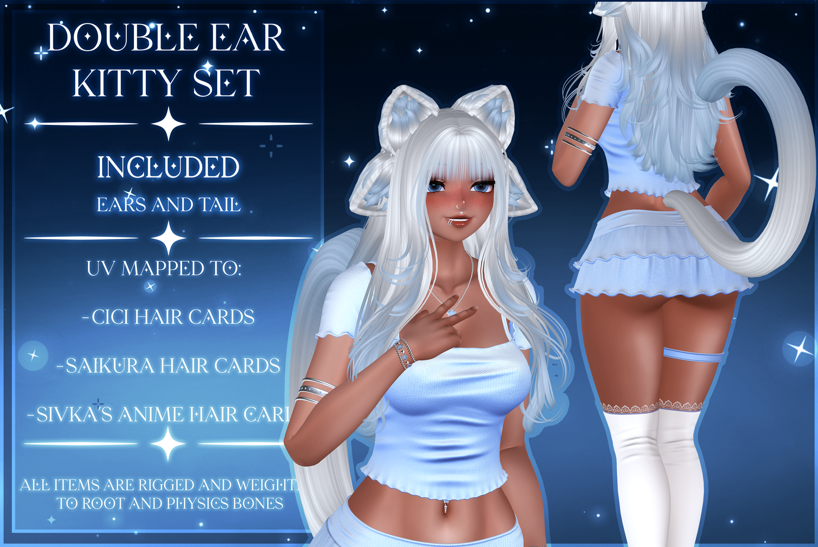 ˗ˏˋ ꒰ " Double Kitty Set " ꒱ ˎˊ˗