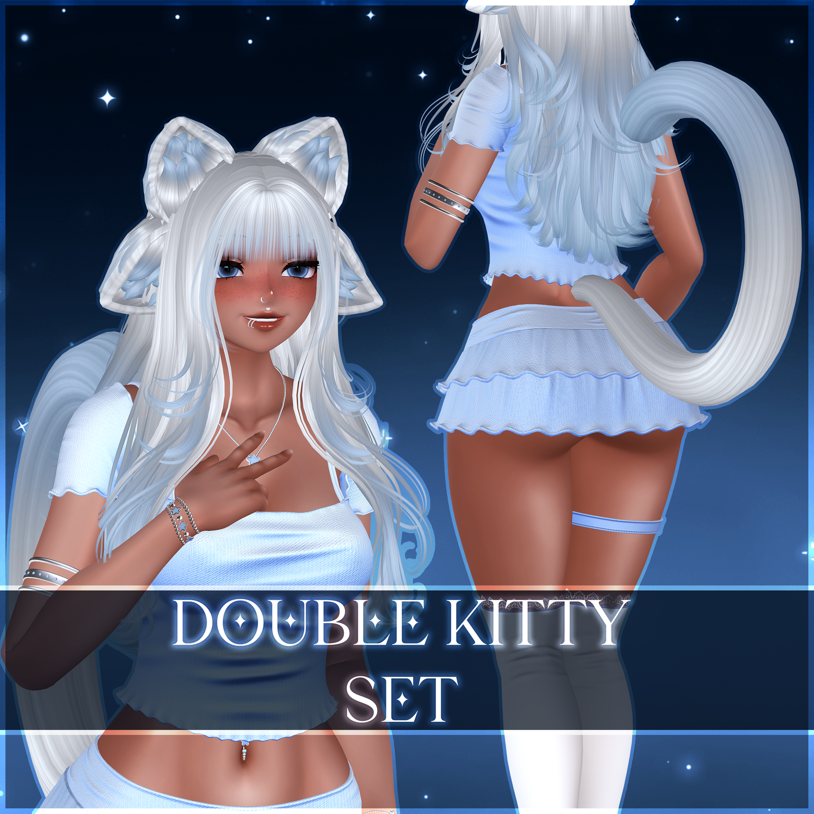˗ˏˋ ꒰ " Double Kitty Set " ꒱ ˎˊ˗