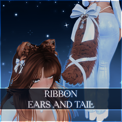 ˗ˏˋ ꒰ " Ribbon Ears and Tail " ꒱ ˎˊ˗