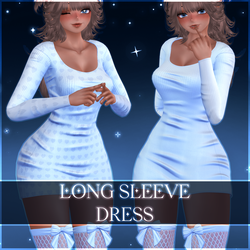 ˗ˏˋ ꒰ " Long Sleeve Dress " ꒱ ˎˊ˗