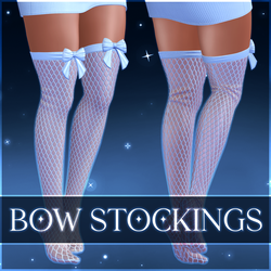 ˗ˏˋ ꒰ " Bow Stockings " ꒱ ˎˊ˗