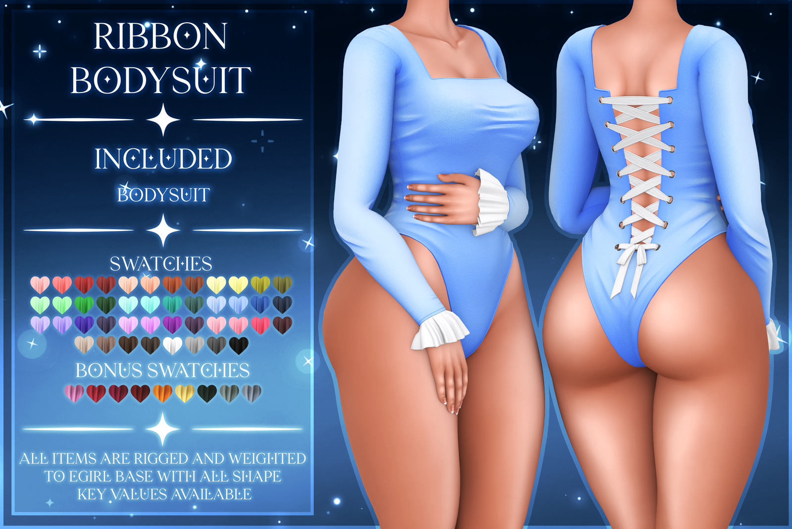 ˗ˏˋ ꒰ " Ribbon Bodysuit " ꒱ ˎˊ˗