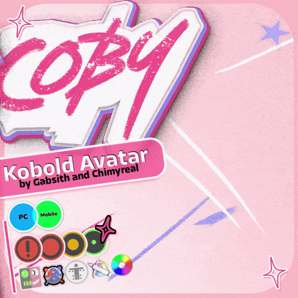 Coby - VRChat Kobold Avatar (Furry - Face Tracking - Quest/Mobile Compatible)