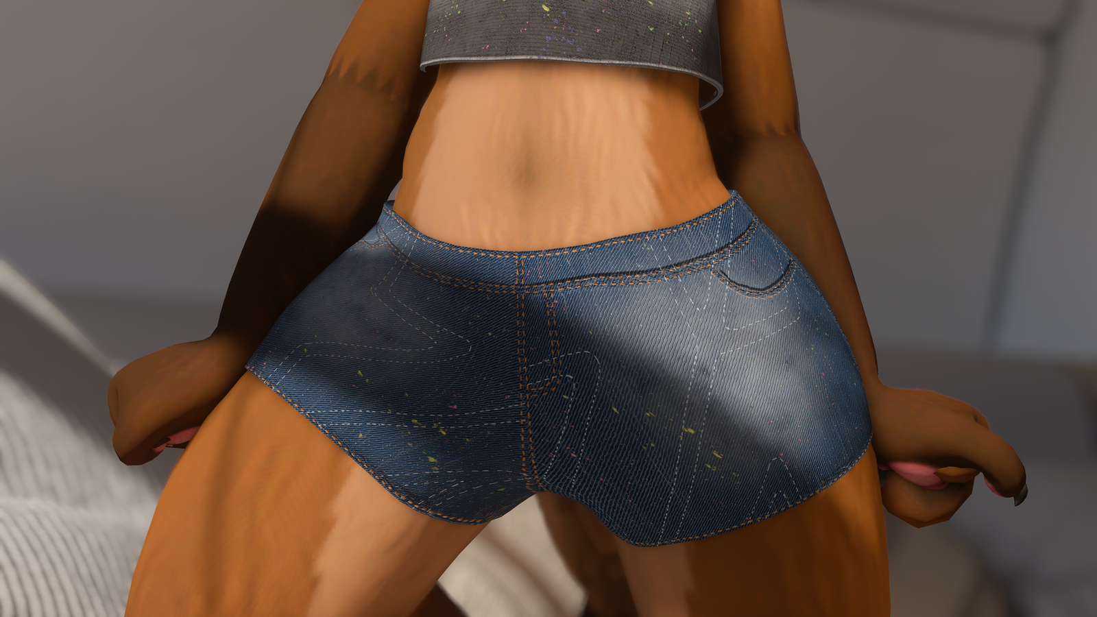 Tank Top and Jorts (OG Hobkin Base)