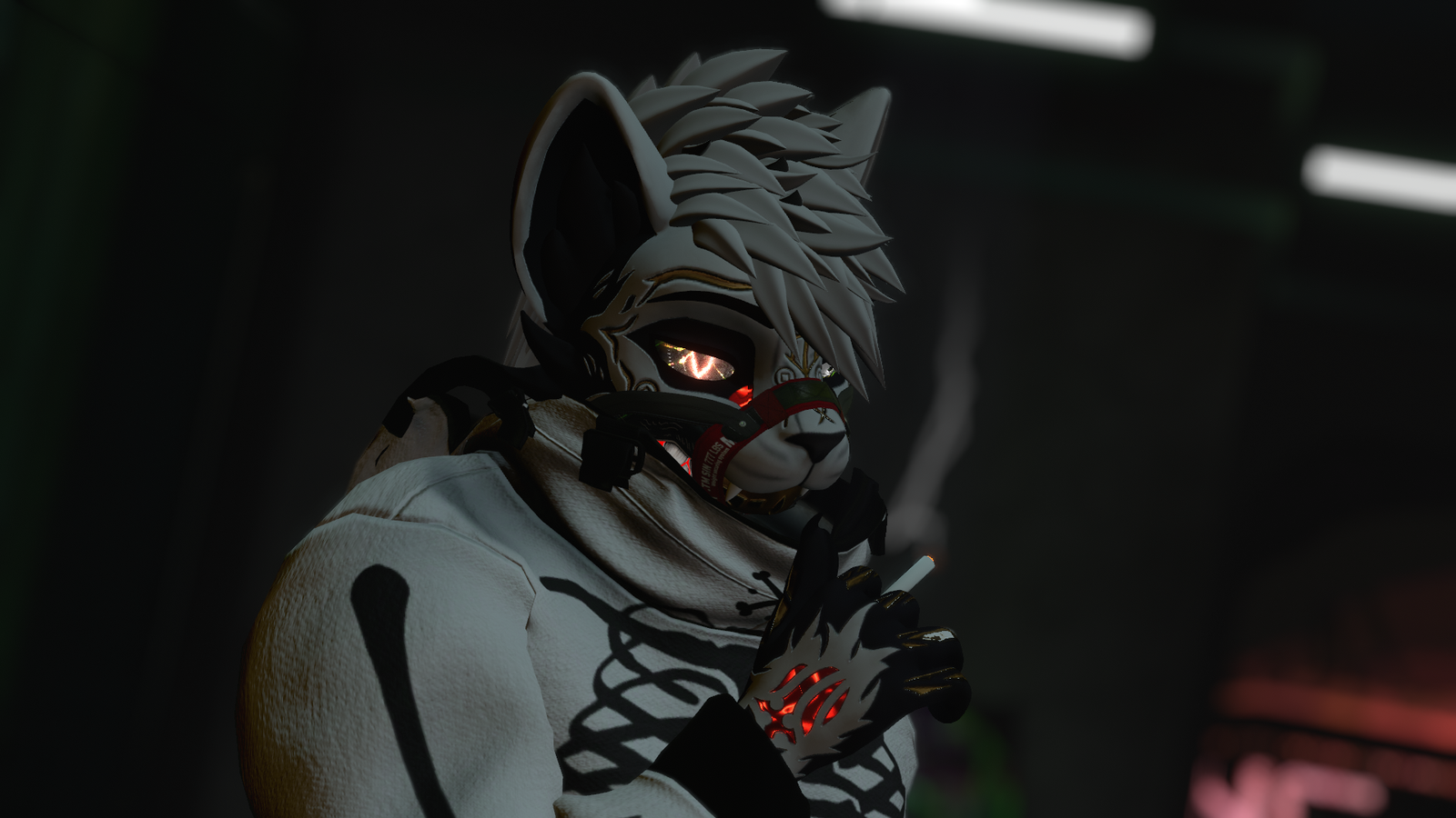 Furry universal hair - punk hair