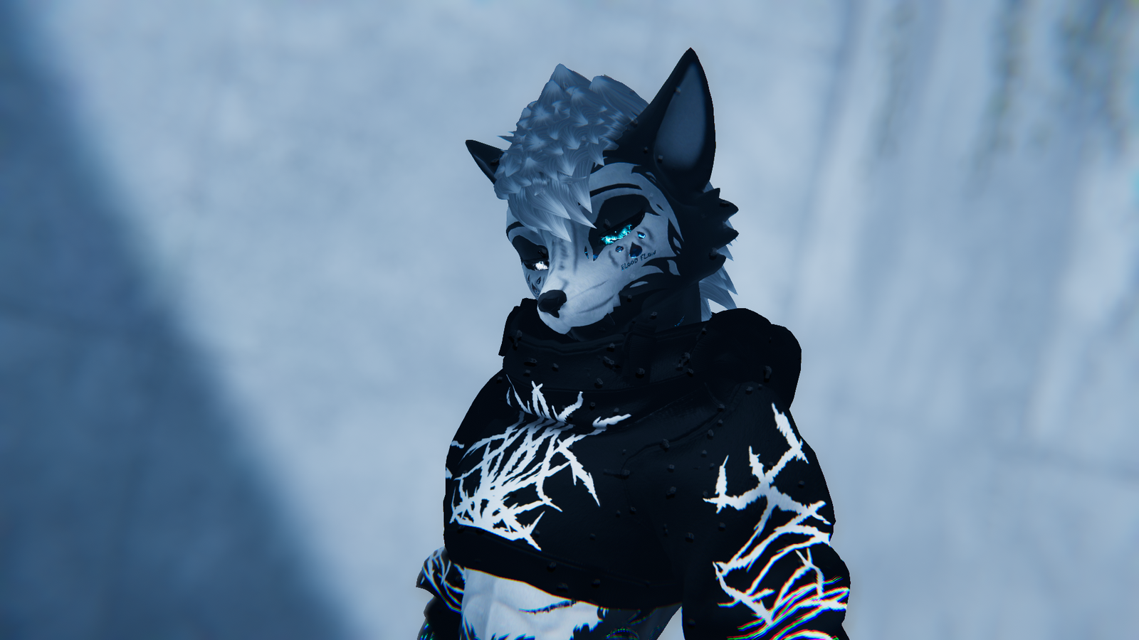 Furry universal hair - punk hair