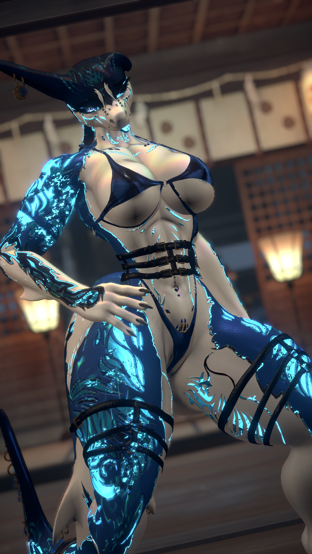 Kintsugi Shark - Scylena The Tiger Shark Texture pack