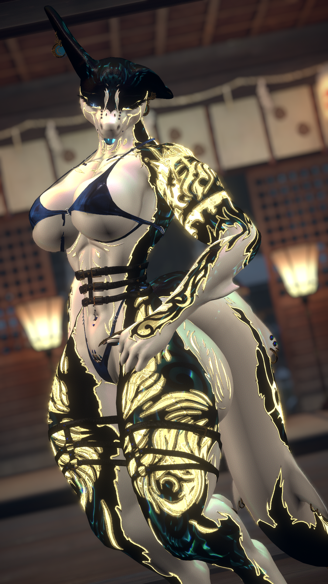 Kintsugi Shark - Scylena The Tiger Shark Texture pack