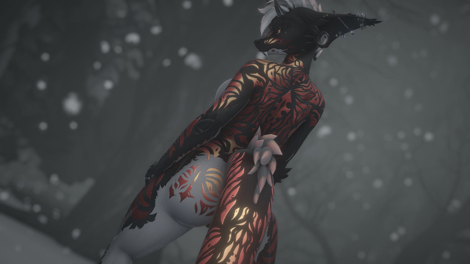 Celeste Dragon - Striped BloodOath (TEXTURE ONLY)