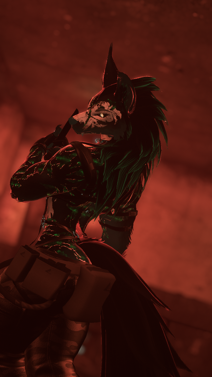 Symbiote-Hound - Artemis The Huntress Texture pack