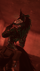 Symbiote-Hound - Artemis The Huntress Texture pack