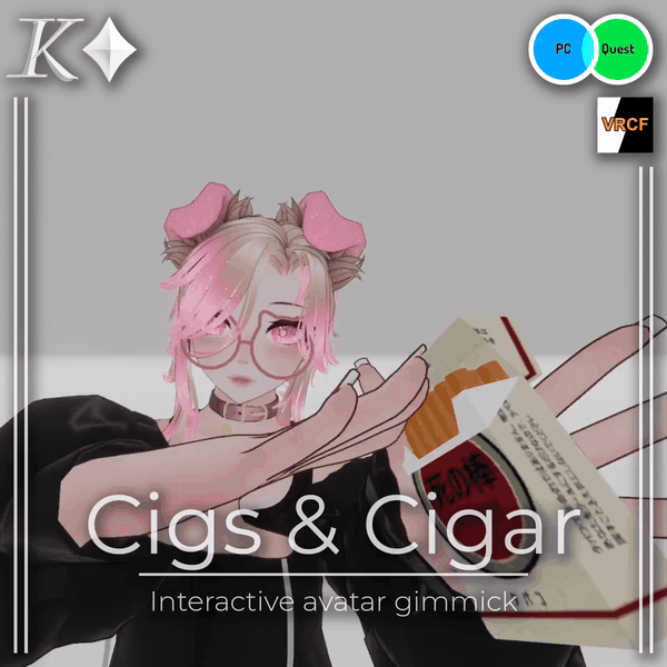 Cigs and Cigar Avatar Prefab