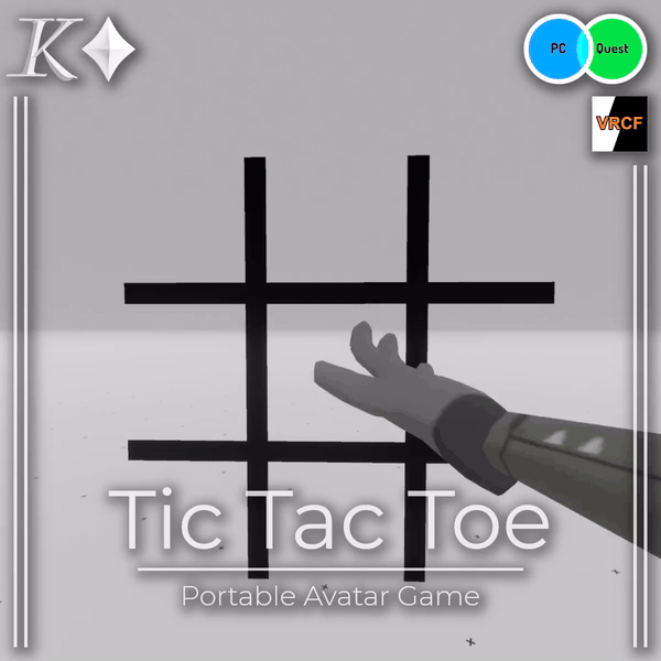 Tic Tac Toe Avatar Prefab