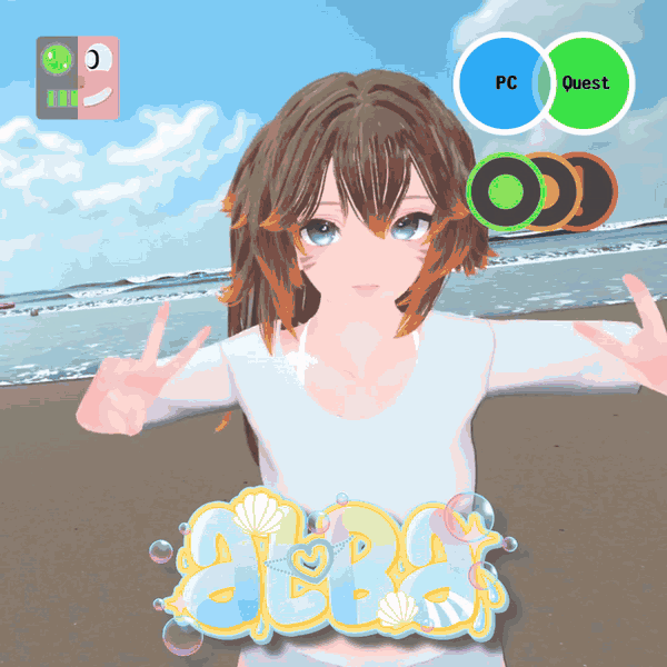 🏖️ Alba 💦 ◦ VRCFT ◦ SPS/PCS ◦ PC + Quest ◦ Optimized Avatar