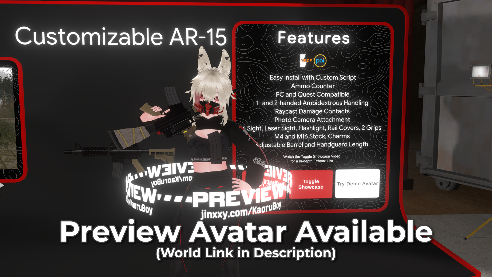 Customizable AR-15 Gimmick