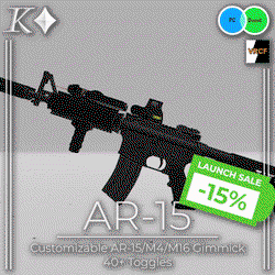 Customizable AR-15 Gimmick